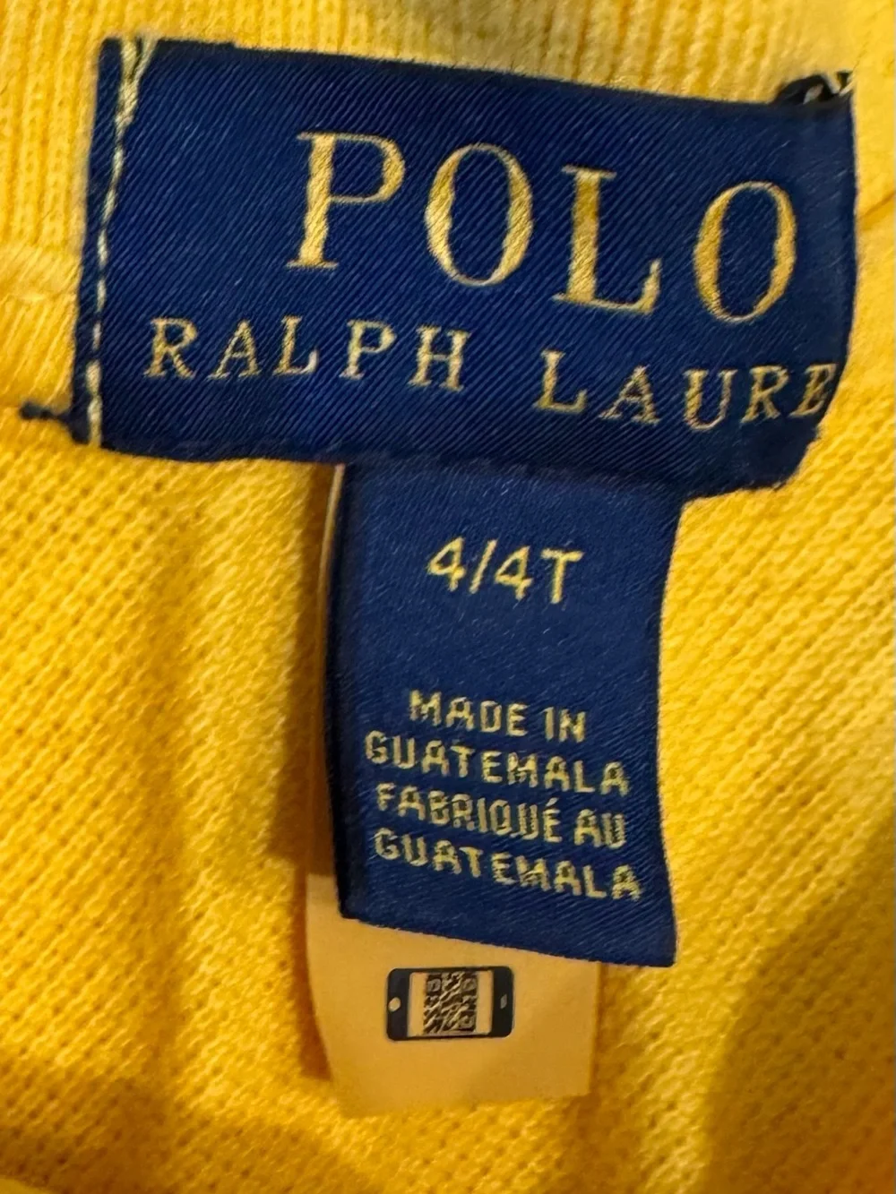 Polo by Ralph Lauren Kids Bright Yellow Polo with Blue Pony